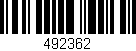 Código de barras (EAN, GTIN, SKU, ISBN): '492362'