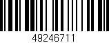 Código de barras (EAN, GTIN, SKU, ISBN): '49246711'