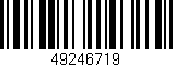 Código de barras (EAN, GTIN, SKU, ISBN): '49246719'