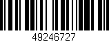 Código de barras (EAN, GTIN, SKU, ISBN): '49246727'