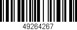 Código de barras (EAN, GTIN, SKU, ISBN): '49264267'