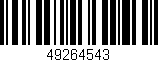 Código de barras (EAN, GTIN, SKU, ISBN): '49264543'