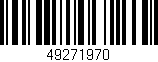 Código de barras (EAN, GTIN, SKU, ISBN): '49271970'