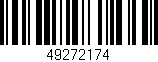 Código de barras (EAN, GTIN, SKU, ISBN): '49272174'