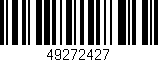 Código de barras (EAN, GTIN, SKU, ISBN): '49272427'