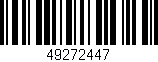 Código de barras (EAN, GTIN, SKU, ISBN): '49272447'