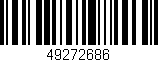 Código de barras (EAN, GTIN, SKU, ISBN): '49272686'