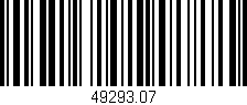 Código de barras (EAN, GTIN, SKU, ISBN): '49293.07'