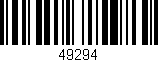 Código de barras (EAN, GTIN, SKU, ISBN): '49294'