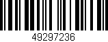 Código de barras (EAN, GTIN, SKU, ISBN): '49297236'