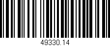 Código de barras (EAN, GTIN, SKU, ISBN): '49330.14'