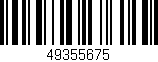 Código de barras (EAN, GTIN, SKU, ISBN): '49355675'