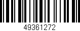 Código de barras (EAN, GTIN, SKU, ISBN): '49361272'