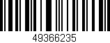 Código de barras (EAN, GTIN, SKU, ISBN): '49366235'