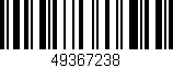 Código de barras (EAN, GTIN, SKU, ISBN): '49367238'