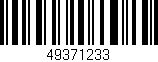 Código de barras (EAN, GTIN, SKU, ISBN): '49371233'