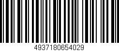 Código de barras (EAN, GTIN, SKU, ISBN): '4937180654029'