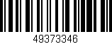 Código de barras (EAN, GTIN, SKU, ISBN): '49373346'