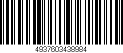 Código de barras (EAN, GTIN, SKU, ISBN): '4937603438984'