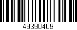 Código de barras (EAN, GTIN, SKU, ISBN): '49390409'