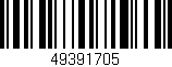 Código de barras (EAN, GTIN, SKU, ISBN): '49391705'