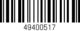 Código de barras (EAN, GTIN, SKU, ISBN): '49400517'