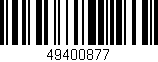 Código de barras (EAN, GTIN, SKU, ISBN): '49400877'