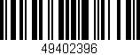 Código de barras (EAN, GTIN, SKU, ISBN): '49402396'