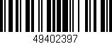 Código de barras (EAN, GTIN, SKU, ISBN): '49402397'