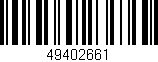 Código de barras (EAN, GTIN, SKU, ISBN): '49402661'