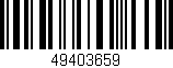 Código de barras (EAN, GTIN, SKU, ISBN): '49403659'