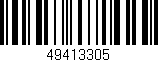 Código de barras (EAN, GTIN, SKU, ISBN): '49413305'
