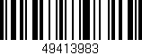 Código de barras (EAN, GTIN, SKU, ISBN): '49413983'