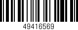 Código de barras (EAN, GTIN, SKU, ISBN): '49416569'