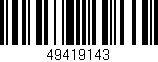 Código de barras (EAN, GTIN, SKU, ISBN): '49419143'