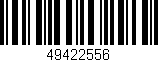 Código de barras (EAN, GTIN, SKU, ISBN): '49422556'
