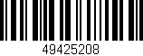 Código de barras (EAN, GTIN, SKU, ISBN): '49425208'