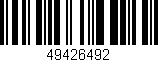 Código de barras (EAN, GTIN, SKU, ISBN): '49426492'