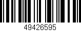 Código de barras (EAN, GTIN, SKU, ISBN): '49426595'
