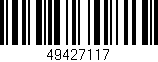 Código de barras (EAN, GTIN, SKU, ISBN): '49427117'