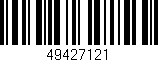 Código de barras (EAN, GTIN, SKU, ISBN): '49427121'