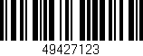 Código de barras (EAN, GTIN, SKU, ISBN): '49427123'