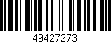 Código de barras (EAN, GTIN, SKU, ISBN): '49427273'