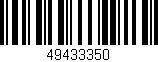 Código de barras (EAN, GTIN, SKU, ISBN): '49433350'