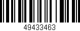 Código de barras (EAN, GTIN, SKU, ISBN): '49433463'