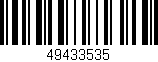 Código de barras (EAN, GTIN, SKU, ISBN): '49433535'