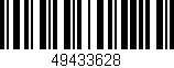 Código de barras (EAN, GTIN, SKU, ISBN): '49433628'