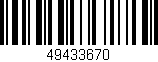 Código de barras (EAN, GTIN, SKU, ISBN): '49433670'