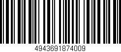 Código de barras (EAN, GTIN, SKU, ISBN): '4943691874009'