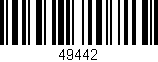 Código de barras (EAN, GTIN, SKU, ISBN): '49442'